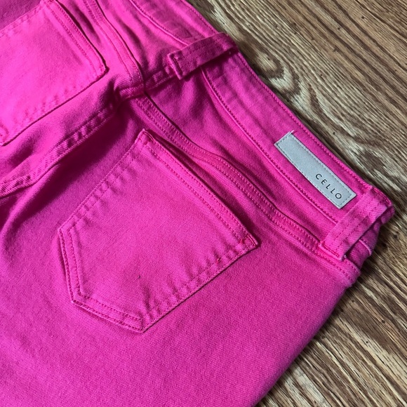 Cello Pink High Rise Jeans Size 5 - Picture 6 of 6